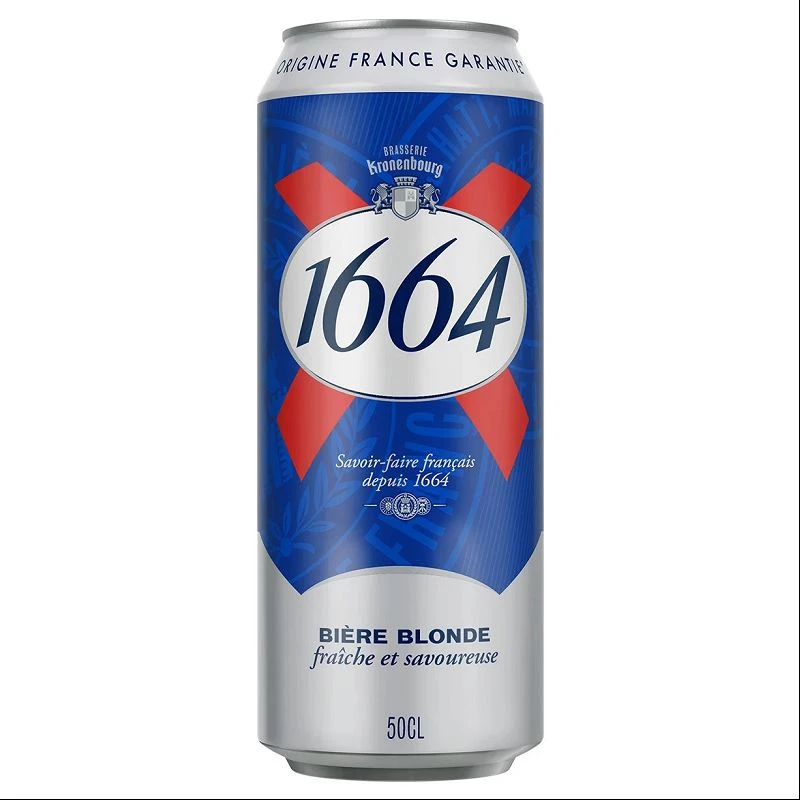 1664 BLONDE 50 CL CANNETTE