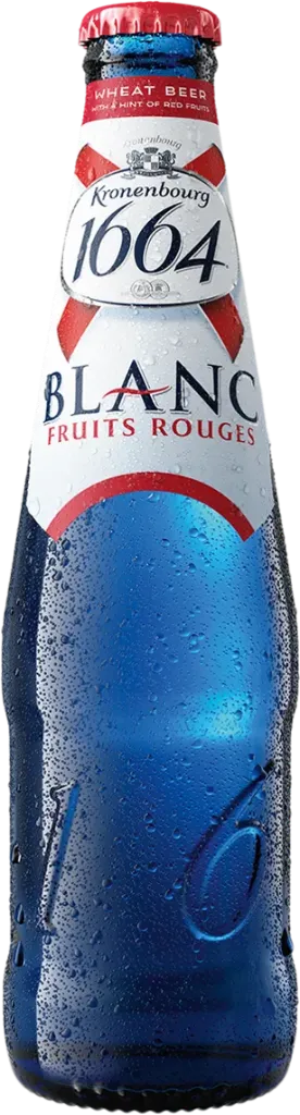 1664 FRUITS ROUGES BLANCHE 33 CL BOUTEILLE
